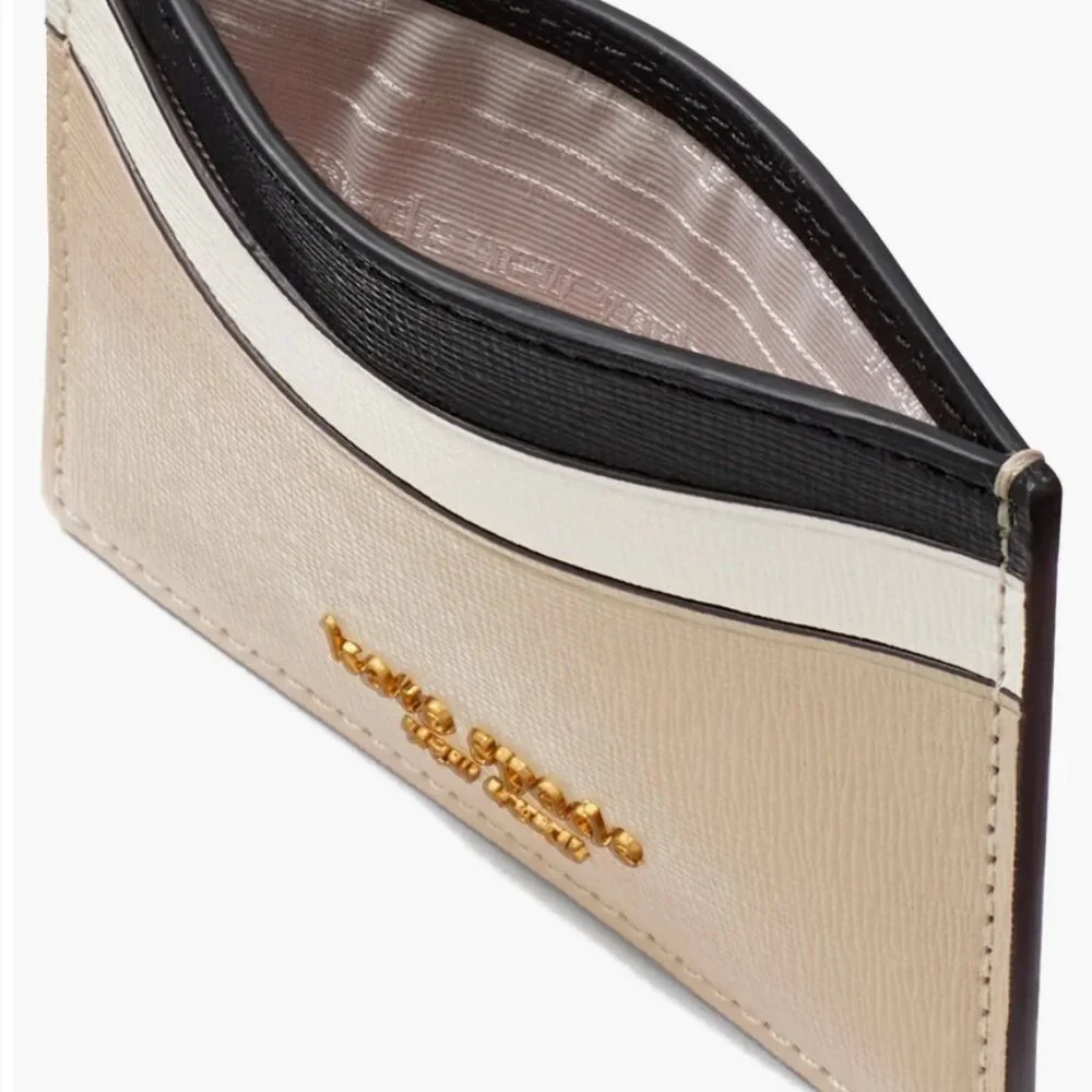 NWT Kate Spade Morgan Leather Card Holder